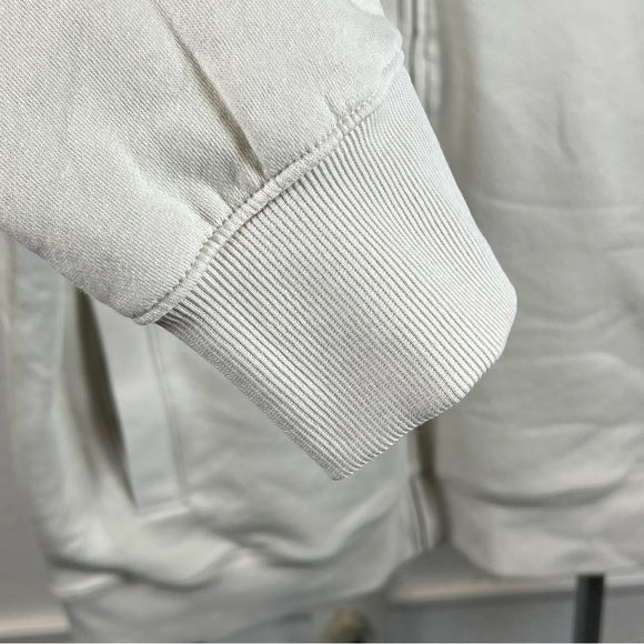 Goodfellow Men's Cream Hoodie Ultra-Soft Fleece Sweater Size L - Picture 3 of 13